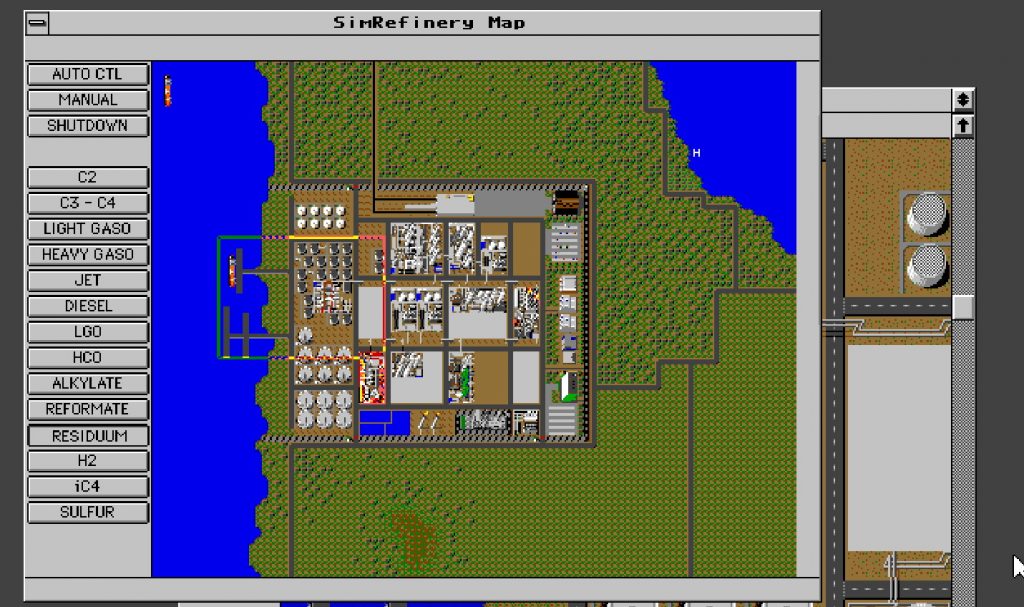 Давно потерянная игра Maxis SimRefinery теперь доступна каждому
