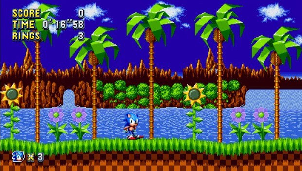 Бесплатная Sega Genesis - Sonic the Hedgehog