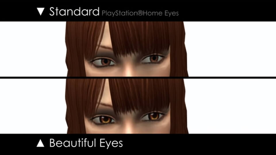 PlayStation Home - Beautiful Eyes
