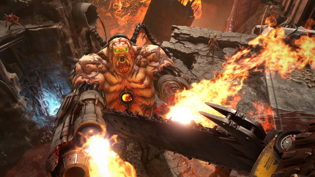 У Doom Eternal более длительная одиночная игра чем у Doom 2016