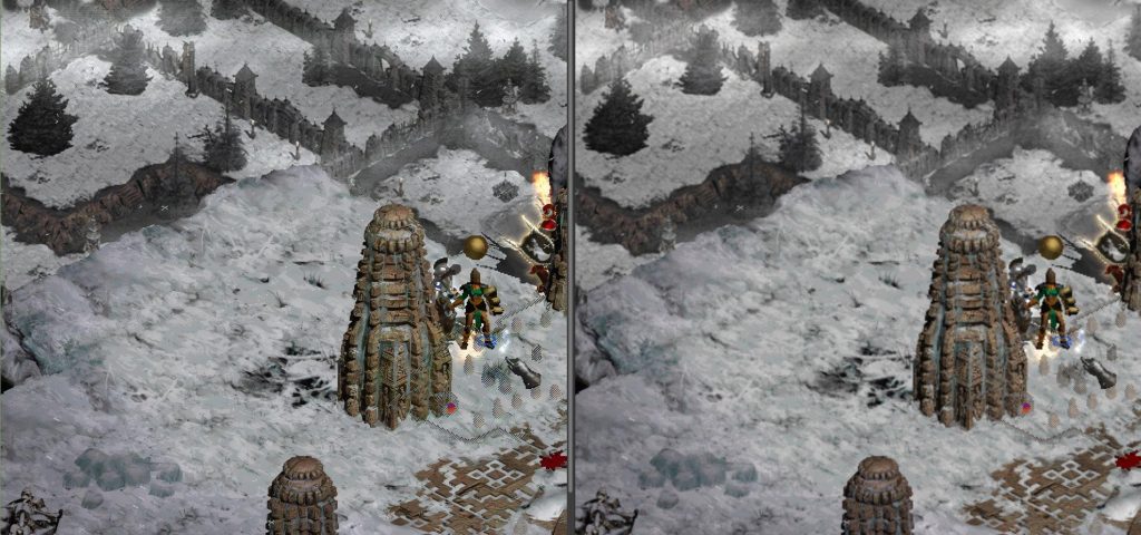 Текстуры лагеря разбойников в Diablo 2 будут увеличены модером