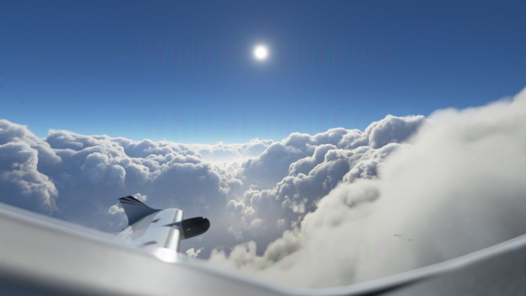 Объемные облака авиасимулятора ошеломляют как в новых изображениях, так и в движении