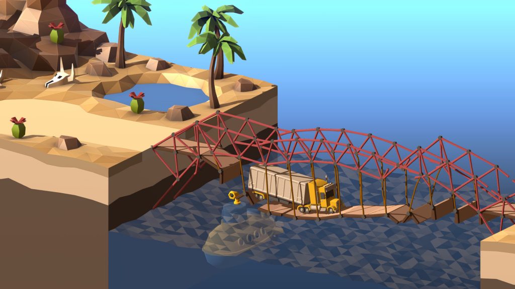 Хитрый симулятор с элементами физики Poly Bridge 2 выходит 28 мая